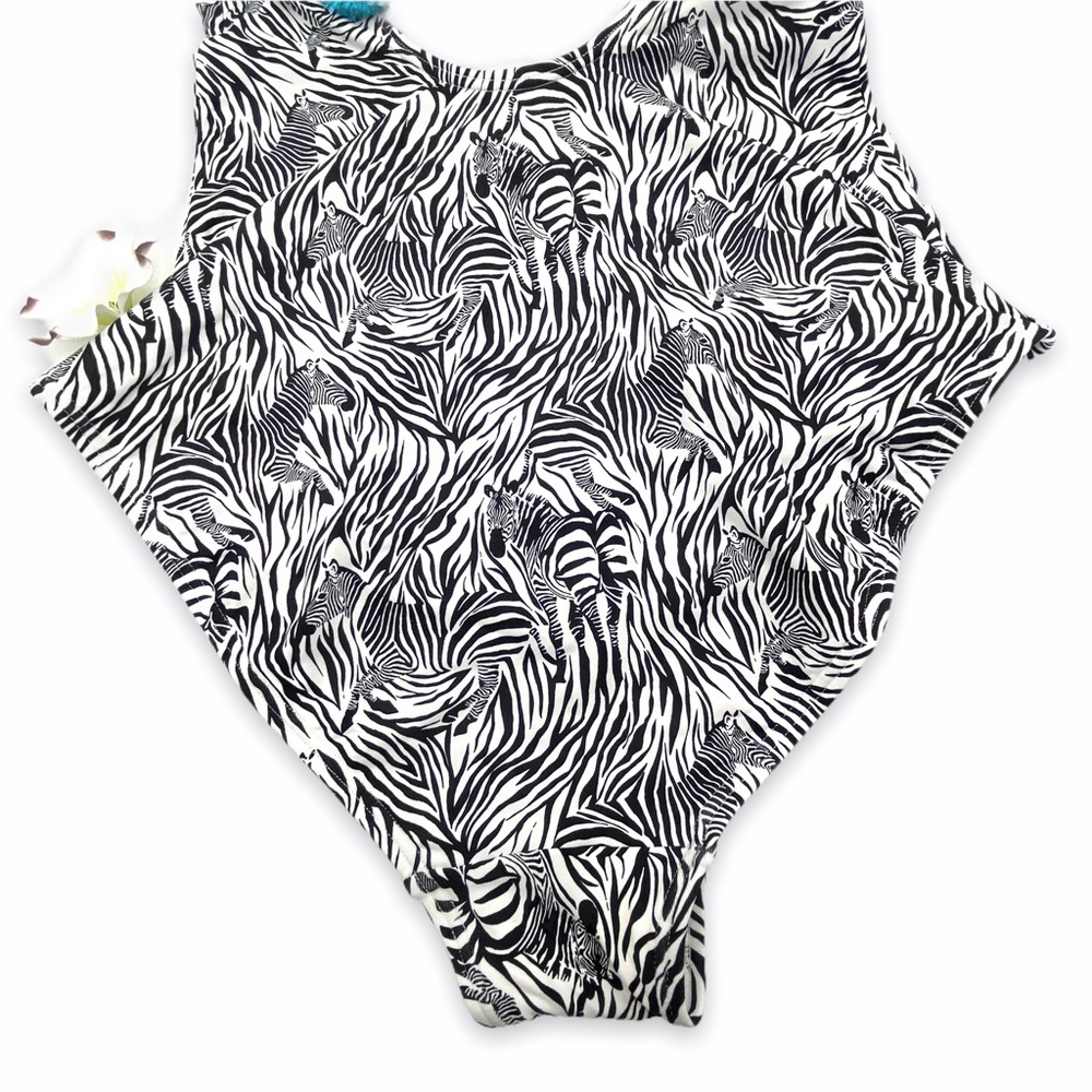 NWT Johnny Was Spring Halter One Piece Swim Suit, M - Picture 8 of 15